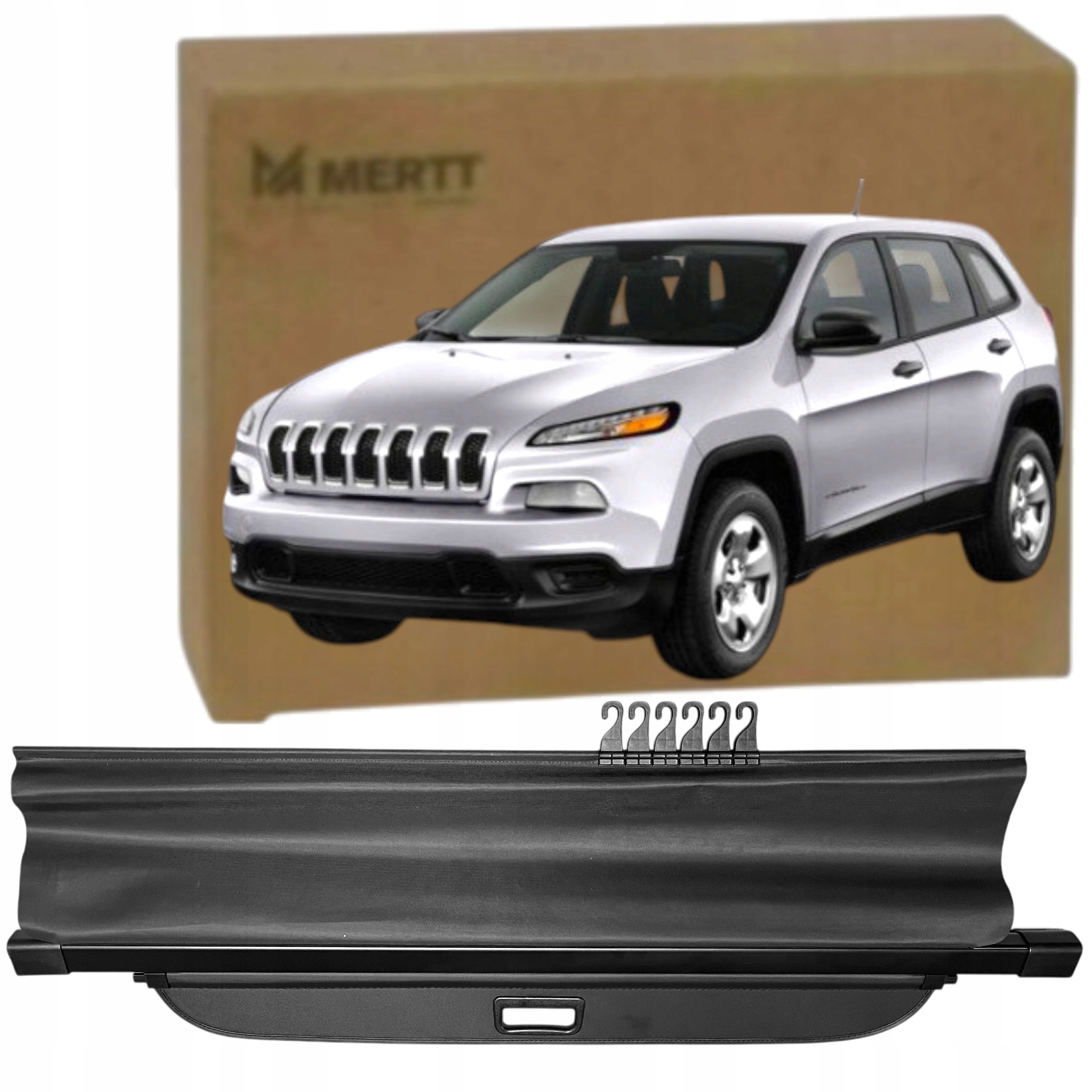 Roleta zavazadlového prostoru Zadní Jeep Cherokee V Kl 2014-2018