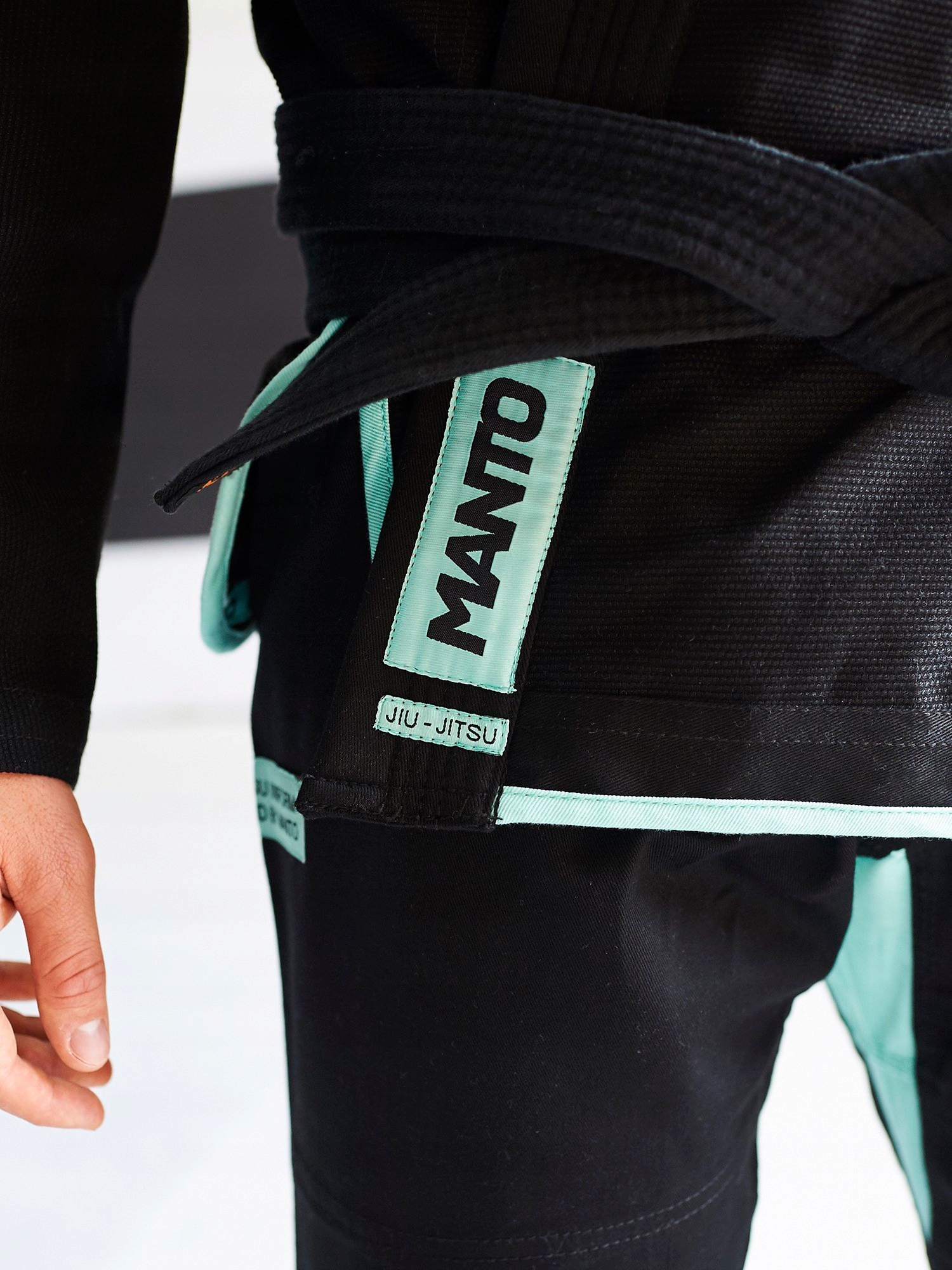 MANTO Kimono Rise Bjj Gi Jiu Jitsu Czarne A2 Marka bez marki