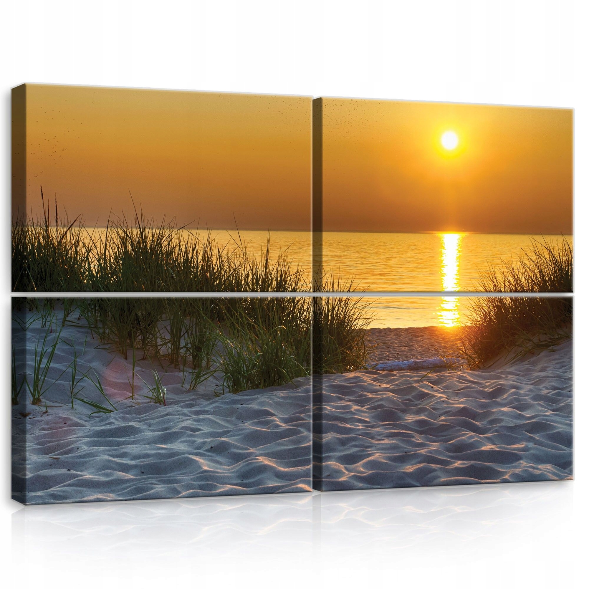 Obraz 120x80 Západ slnka more pláž pokoj príroda leto odpočinok