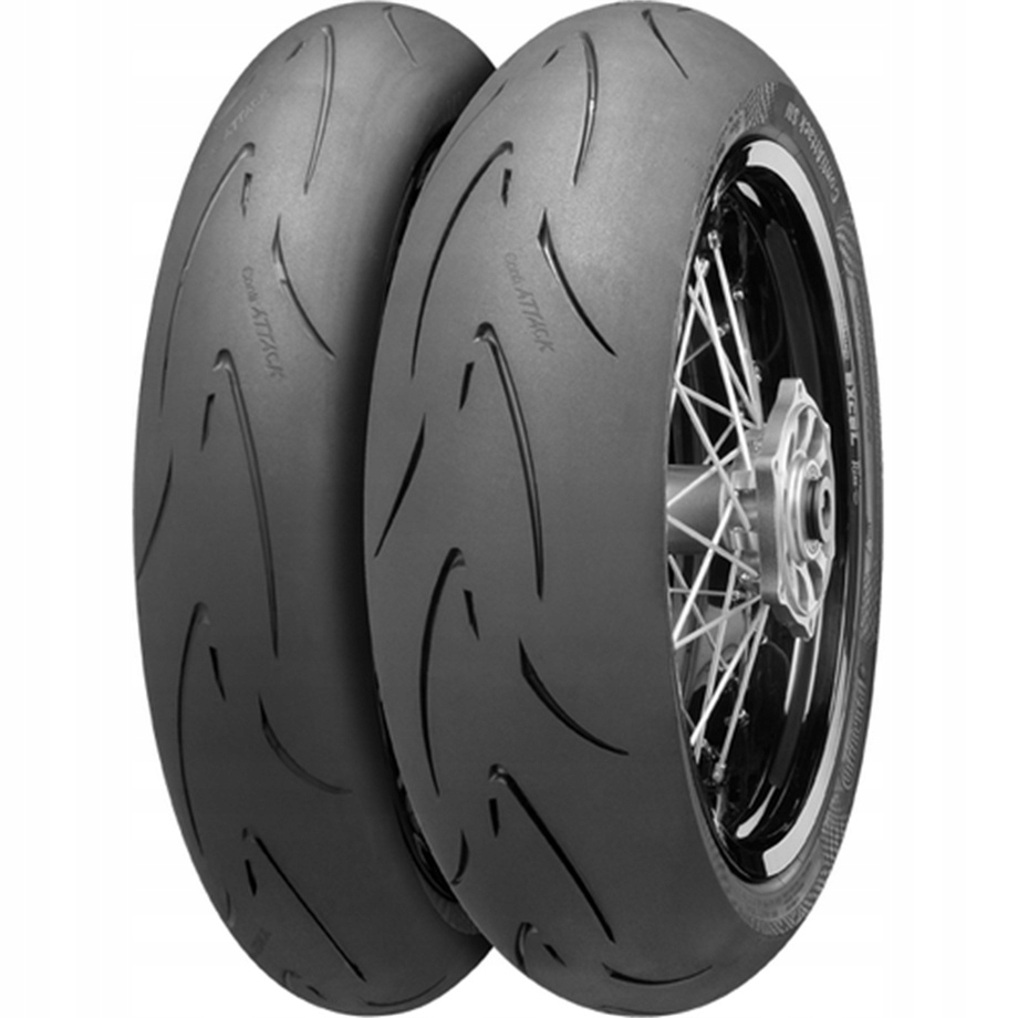 Continental ContiAttack SM EVO 120 / 70R17 58H спереди
