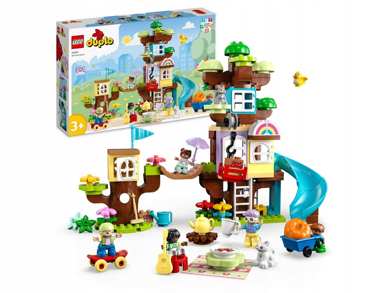 

Lego Duplo Domek na drzewie 3 w 1 10993