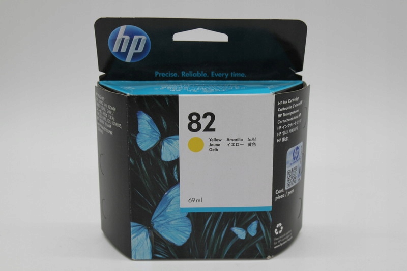 Hp 82 C4913A žlutý inkoust 2019r. Originál