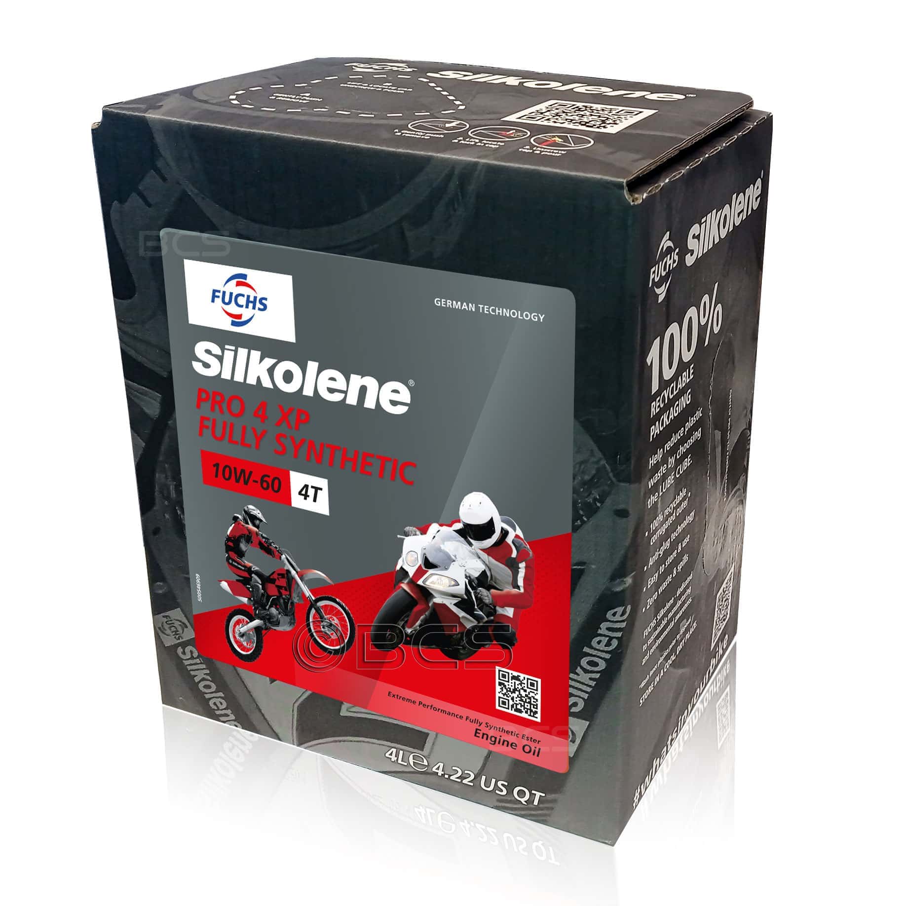 Olej do motocykla Silkolene Pro 4 10w60 Xp 4L