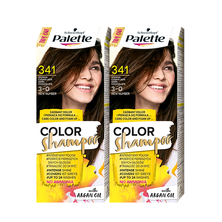 

Palette Szampon Koloryzujący 341 Czekolada x2