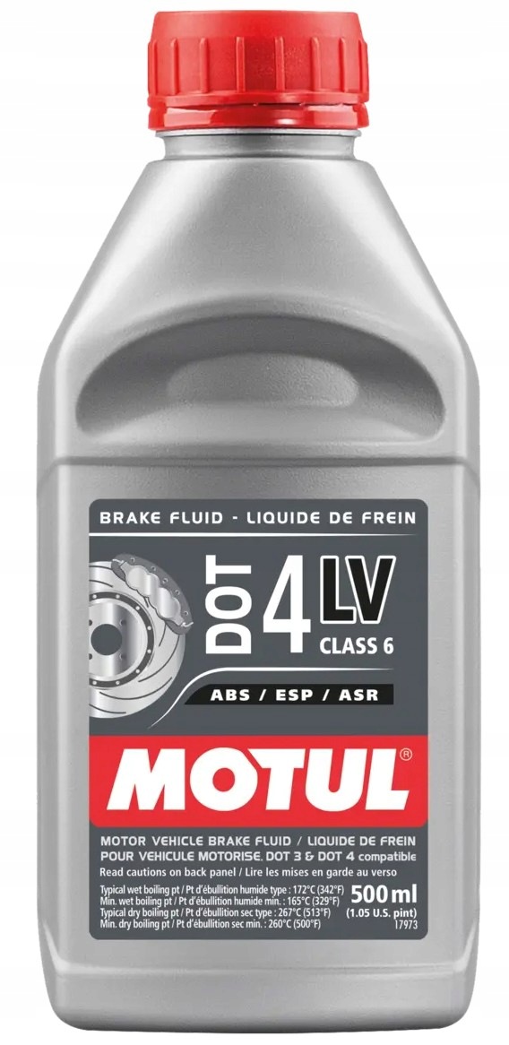 Motul Brake Fluid Dot 3 & 4 500 ML