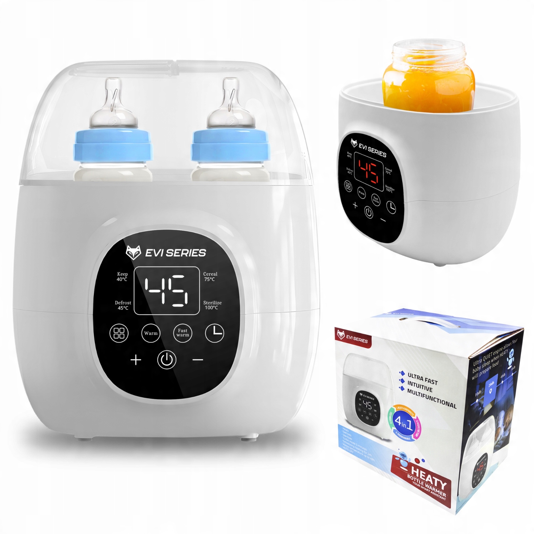 

Podgrzewacz do Butelek Wielofunkcyjny Smart Heaty