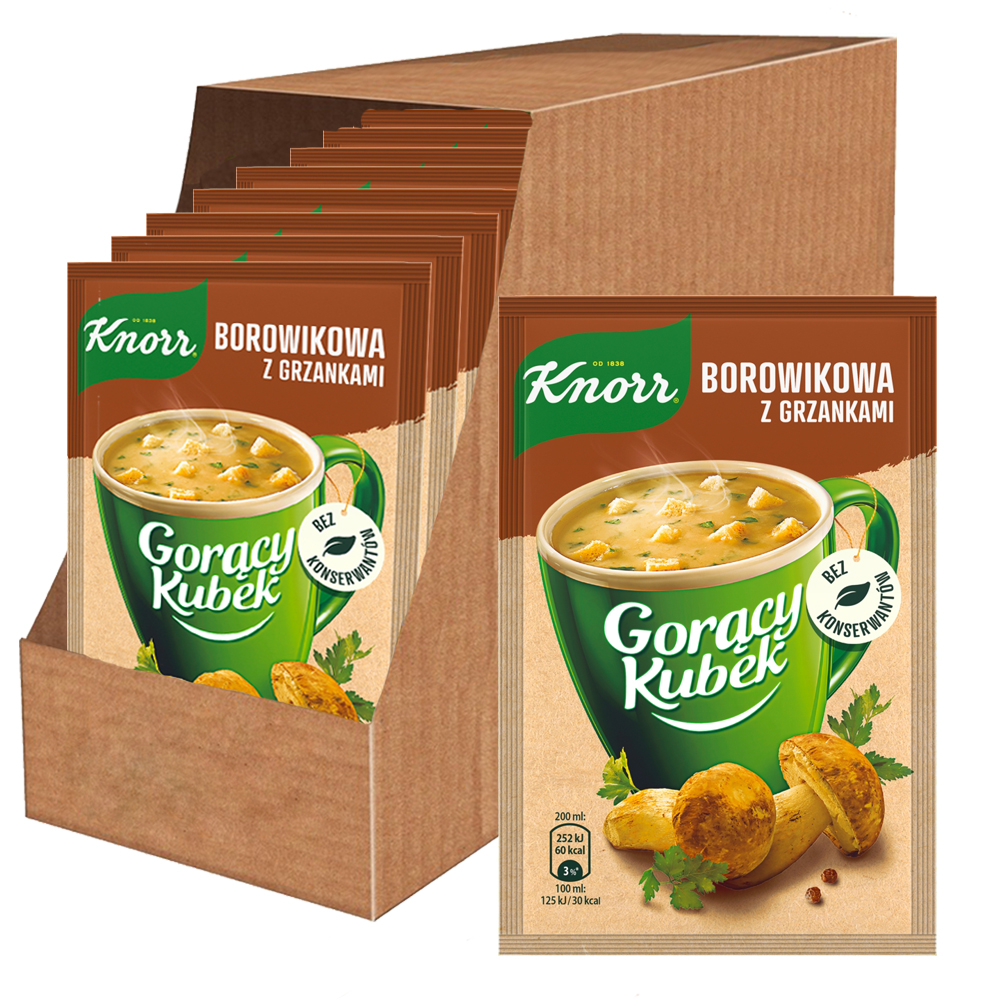 Levně Knorr Horký hrnek Borovicová suchary 15g 40 kusů