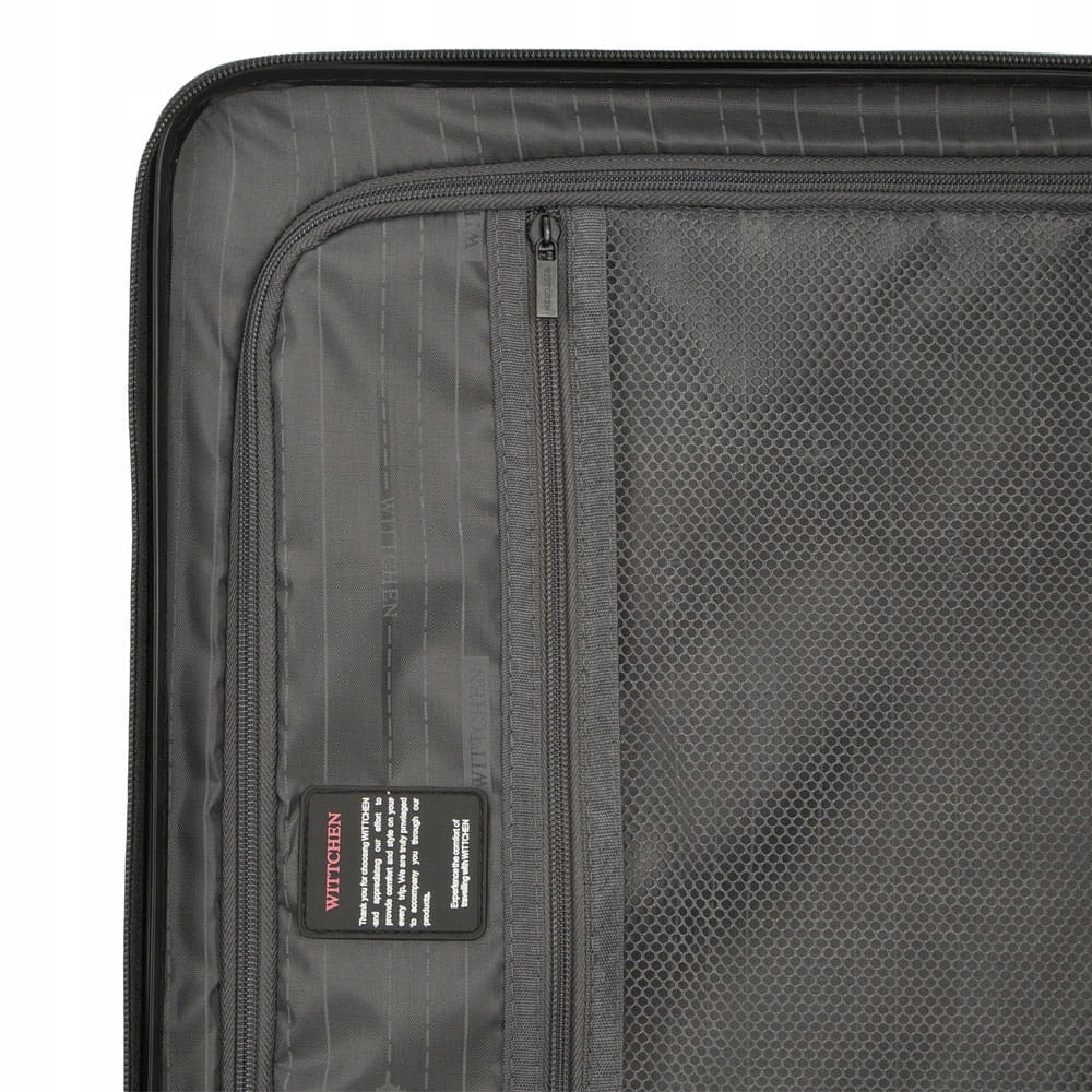 Zestaw walizek WITTCHEN 56-3A-65K-34 z kosmetyczką Rodzaj twarda