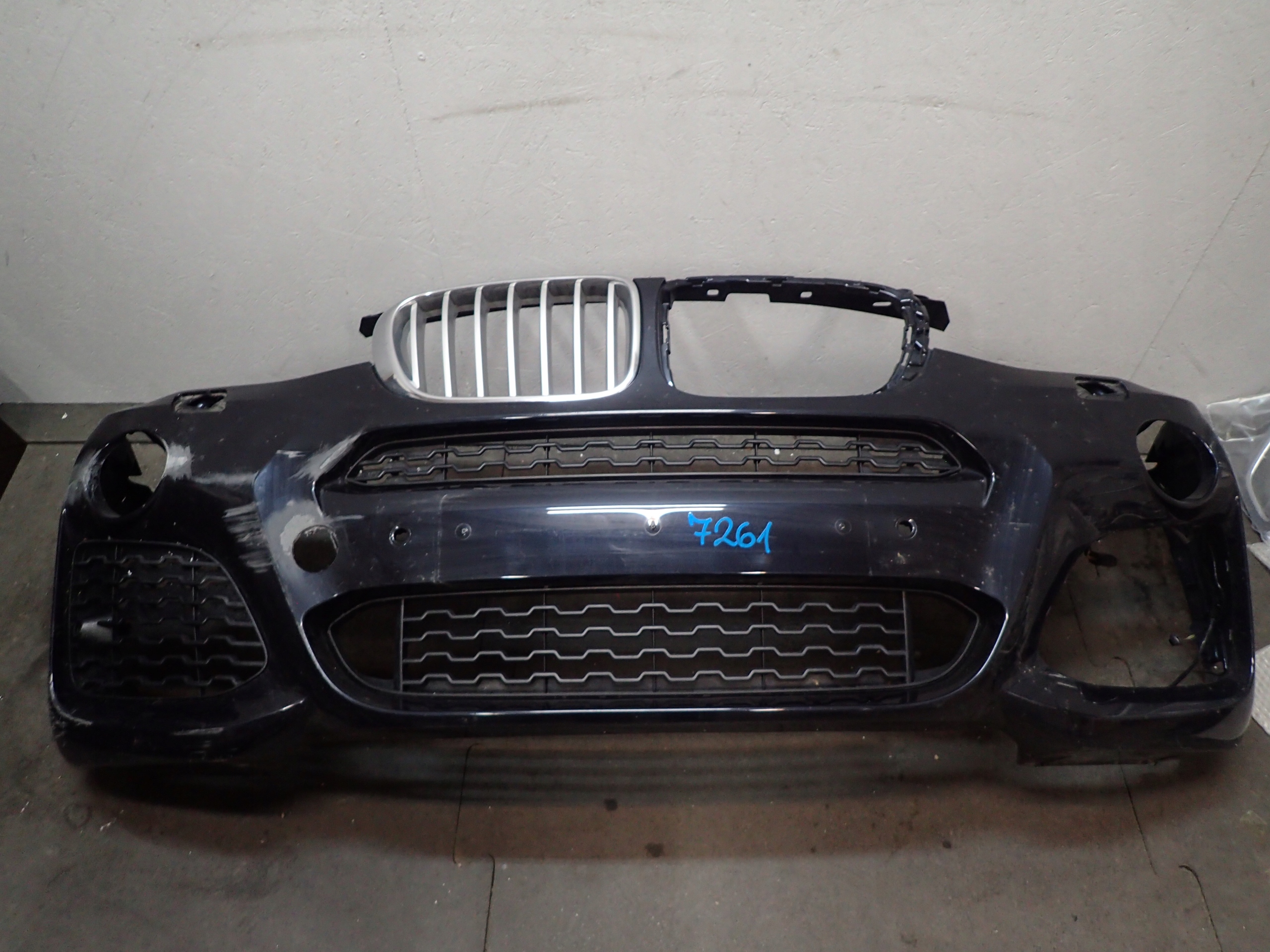 BUMPER FRONT BMW X3 F25 M PAKIET LIFT