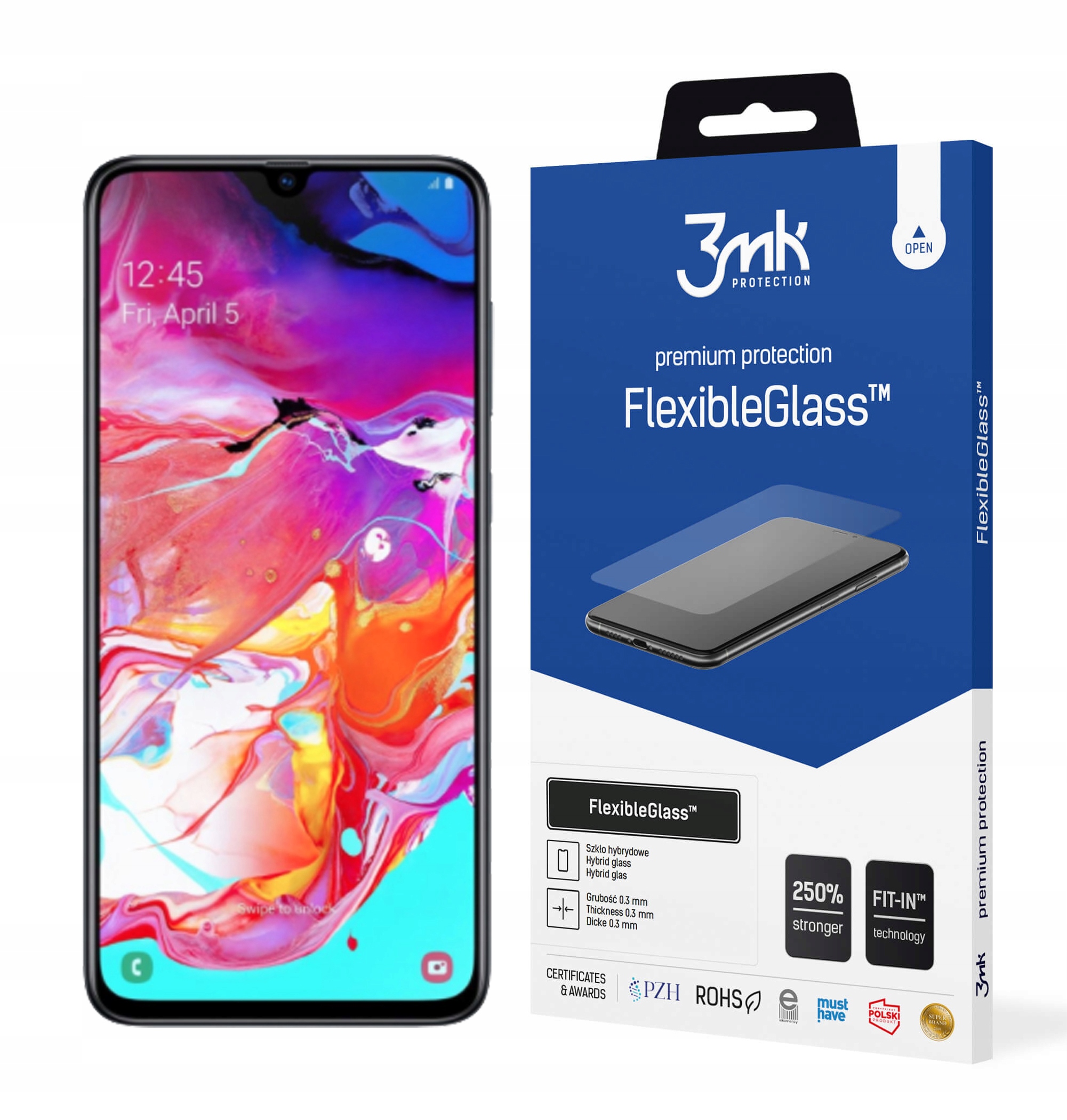 

3MK Szkło FlexibleGlass do Samsung A70