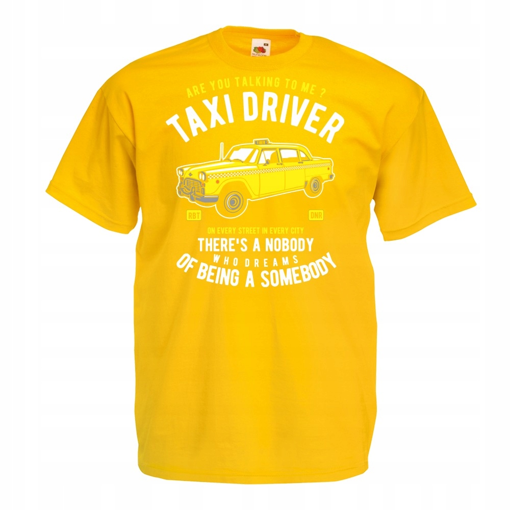 

Koszulka taksówka taksówkarz taxi XXL żółta