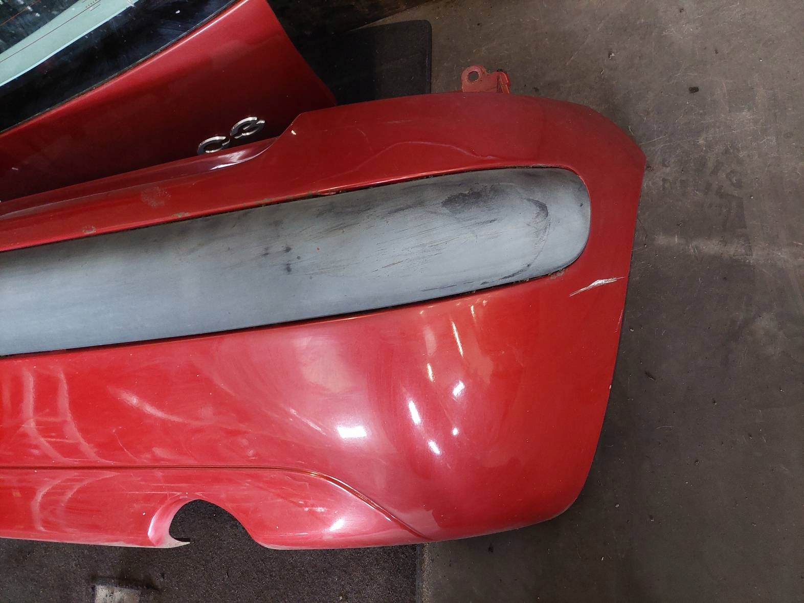 complete rear part CITROEN C3 and EKQD trunk door bumper lights