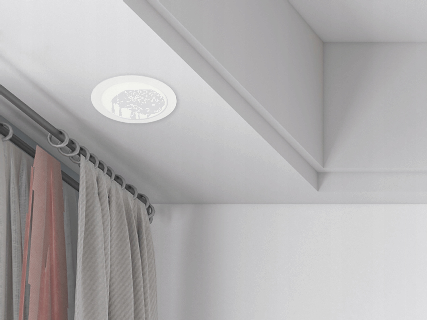 PANEL LED PODTYNKOWY OKRĄGŁY 18W PLAFON BIAŁY CIEPŁY 3000K Kolor biały