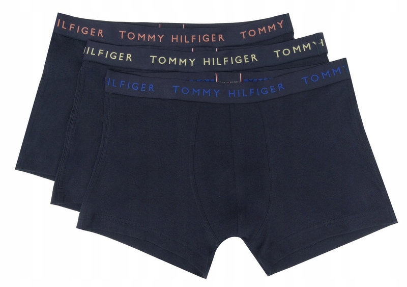 Tommy Hilfiger pánské boxerky 3-balení, tmavě modré, XL