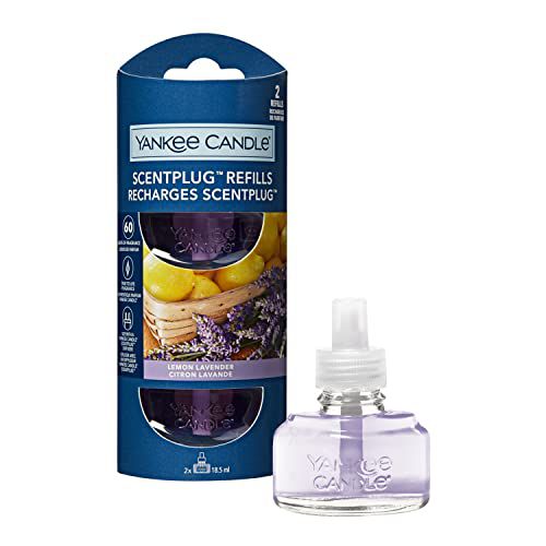 YANKEE CANDLE REFILL FOR ELECTRIC DIFFUSER ORGANIC KIT LEMON LAVENDER 2 X 1