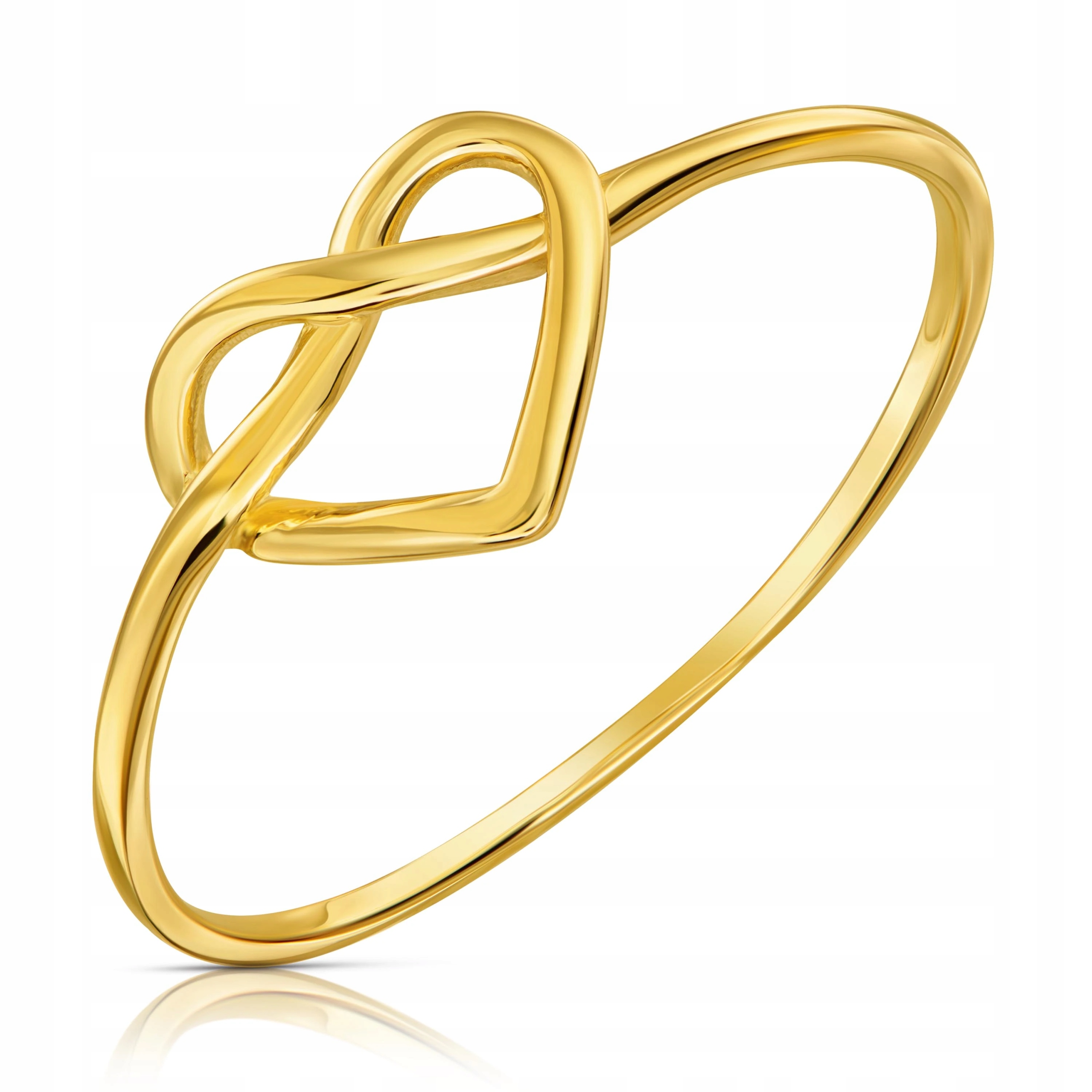 Prstýnek Srdce Ryzost 585 Nekonečno Bez Kamenů VEL.20