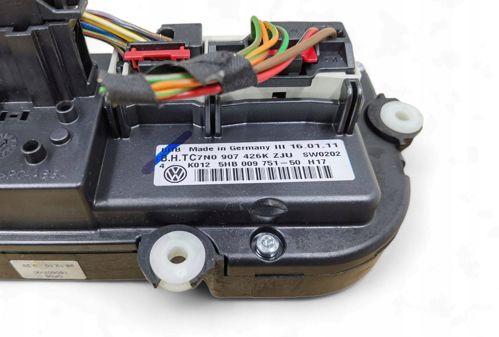 vezérlö panel a klímának Volkswagen Passat B7 2011 7N0907426K