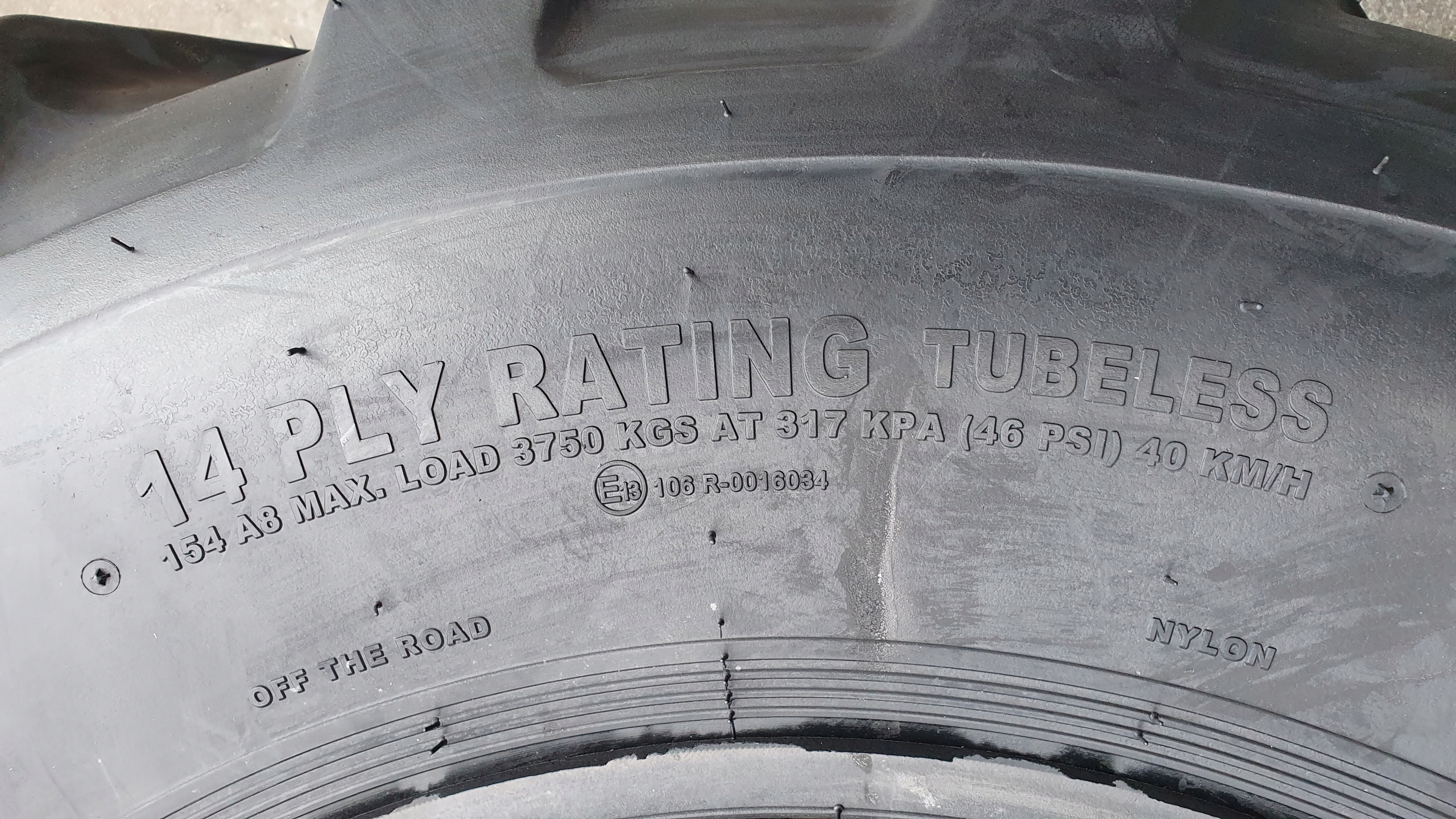 Opony 4 x 17 5 24 Ozka Seha SH R4 14PR 17 5L24 Diameter 24