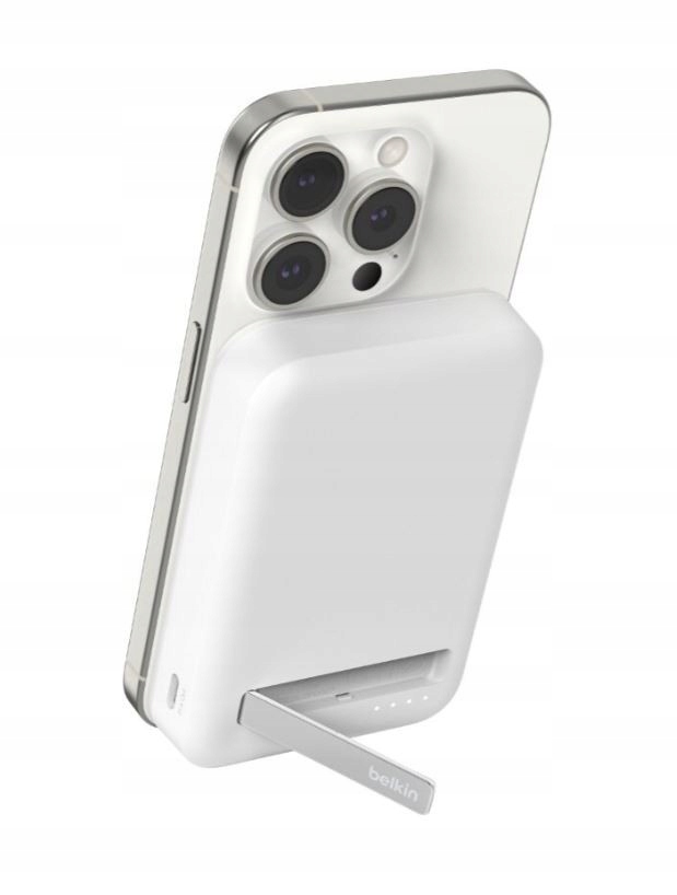 Belkin Boost Charge Qi2 Magnetická Bezdrátová PowerBanka se stojánkem, 800