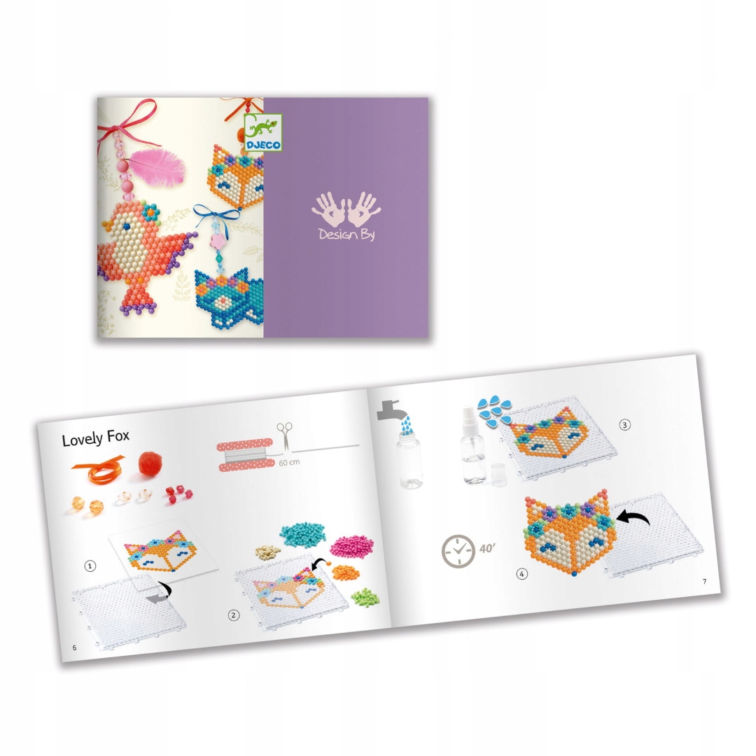 Djeco Zestaw ARTYSTYCZNY AQUA ZWIERZĄTKA DJ09482 Certyfikaty, opinie, atesty CE EN 71