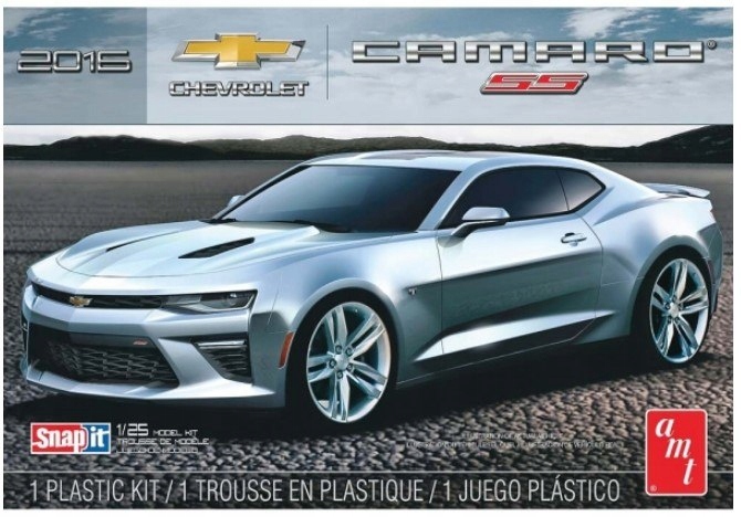 Model plastový Auto 2016 Chevy Camaro Ss Snap Kit Amt