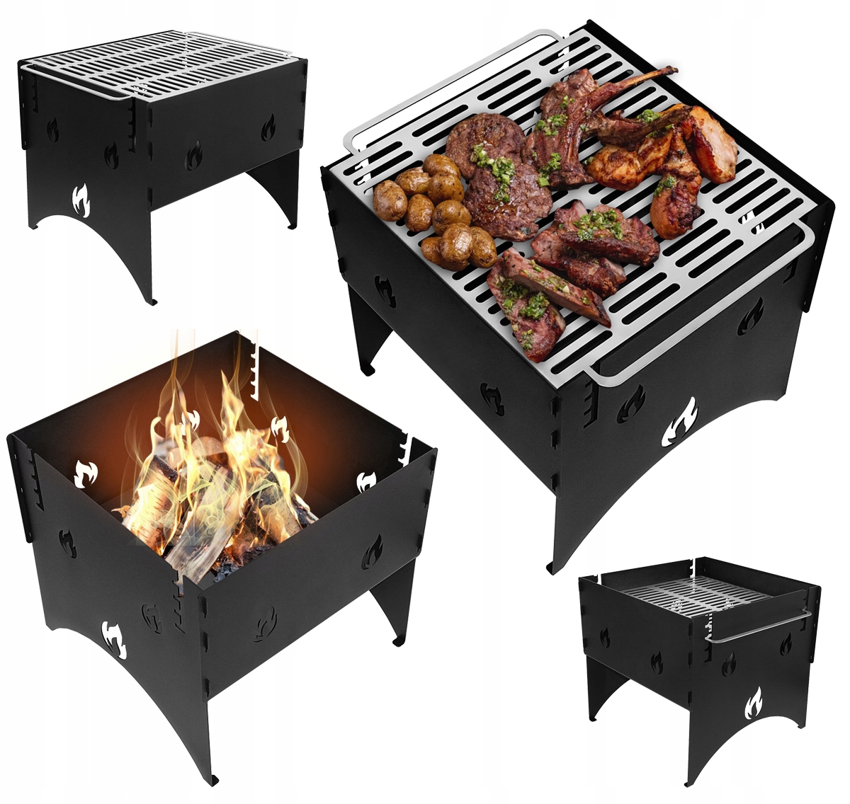 

Grill Palenisko Kuchenka Survival 40X40