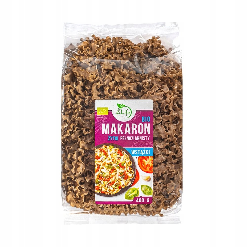 Levně 4X BioLife Těstoviny žitné celozrnné stužky 400 g Bio