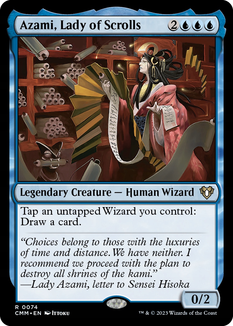 Mtg Azami, Lady of Scrolls (r)