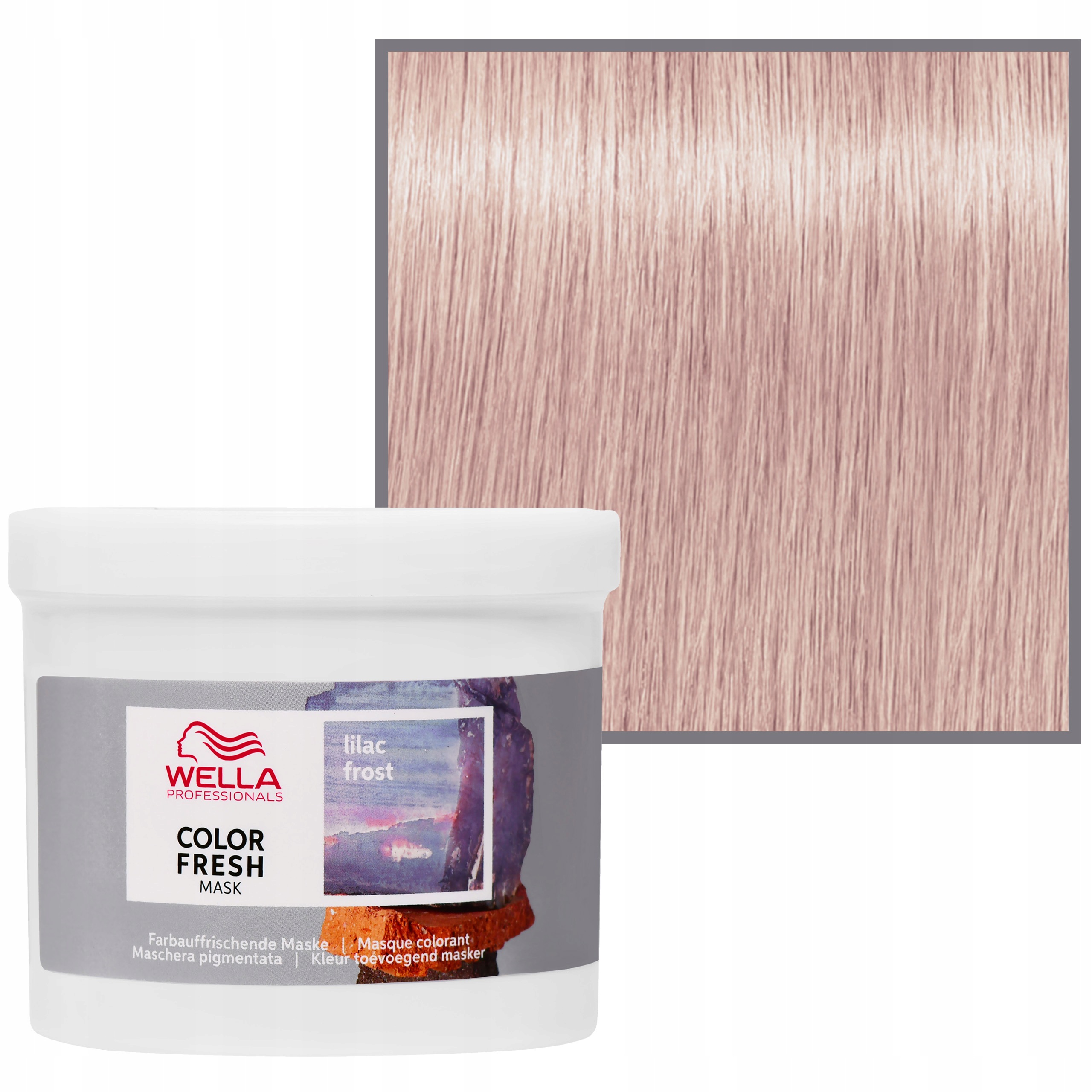 Color Fresh Lilac Frost maska bez silikonu do blondu włosów