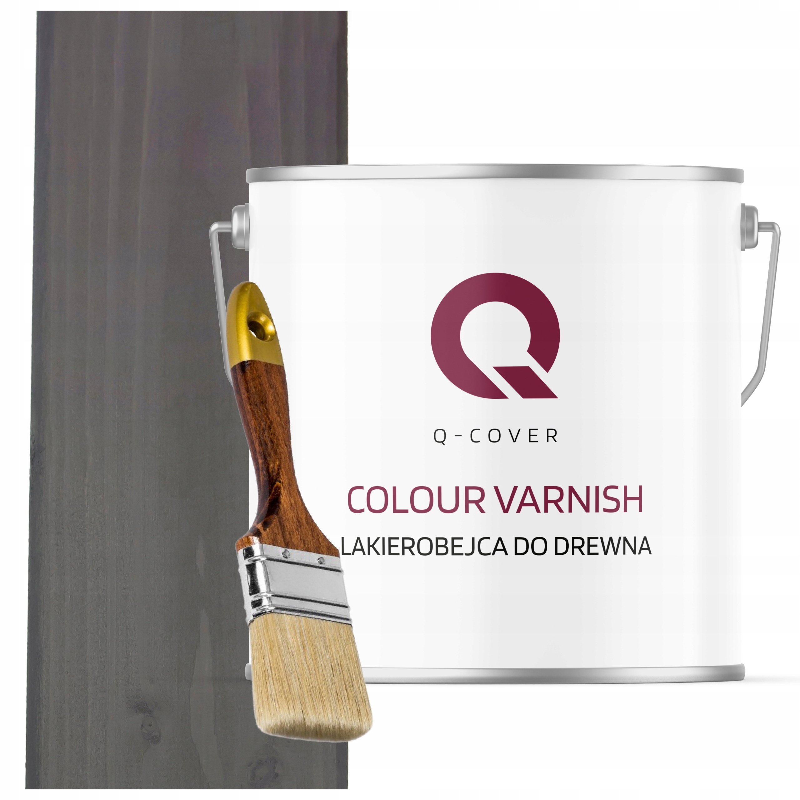 Lakovačka Na Drevené Prvky Výkonná 3V1 Antracitová Saténová 5L Zdarma