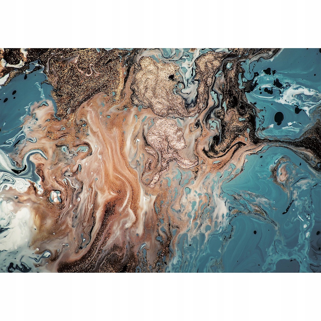 Dekoria Obraz na plátně Puring Gold 70x50