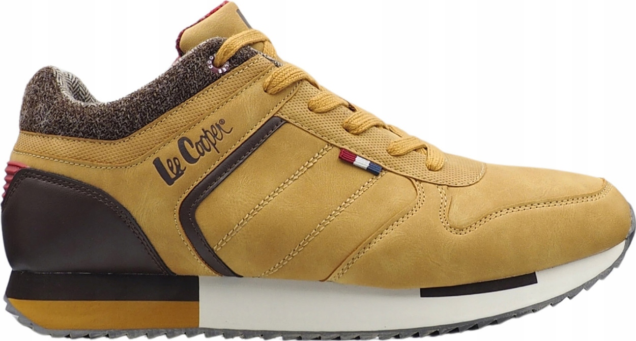 Pánské Sportovní Městské Boty Lee Cooper Hnědé LCJ-21-29-0643M vel. 45