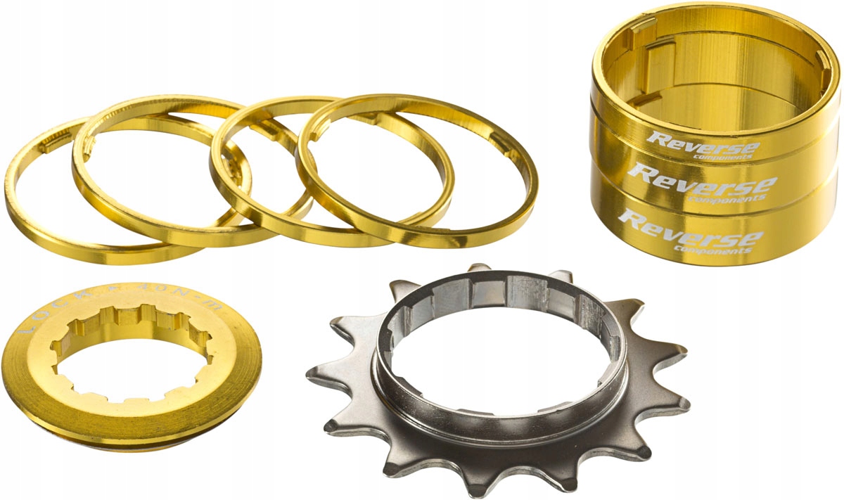 Adapter Reduktor Reverse SingleSpeed 13T gold