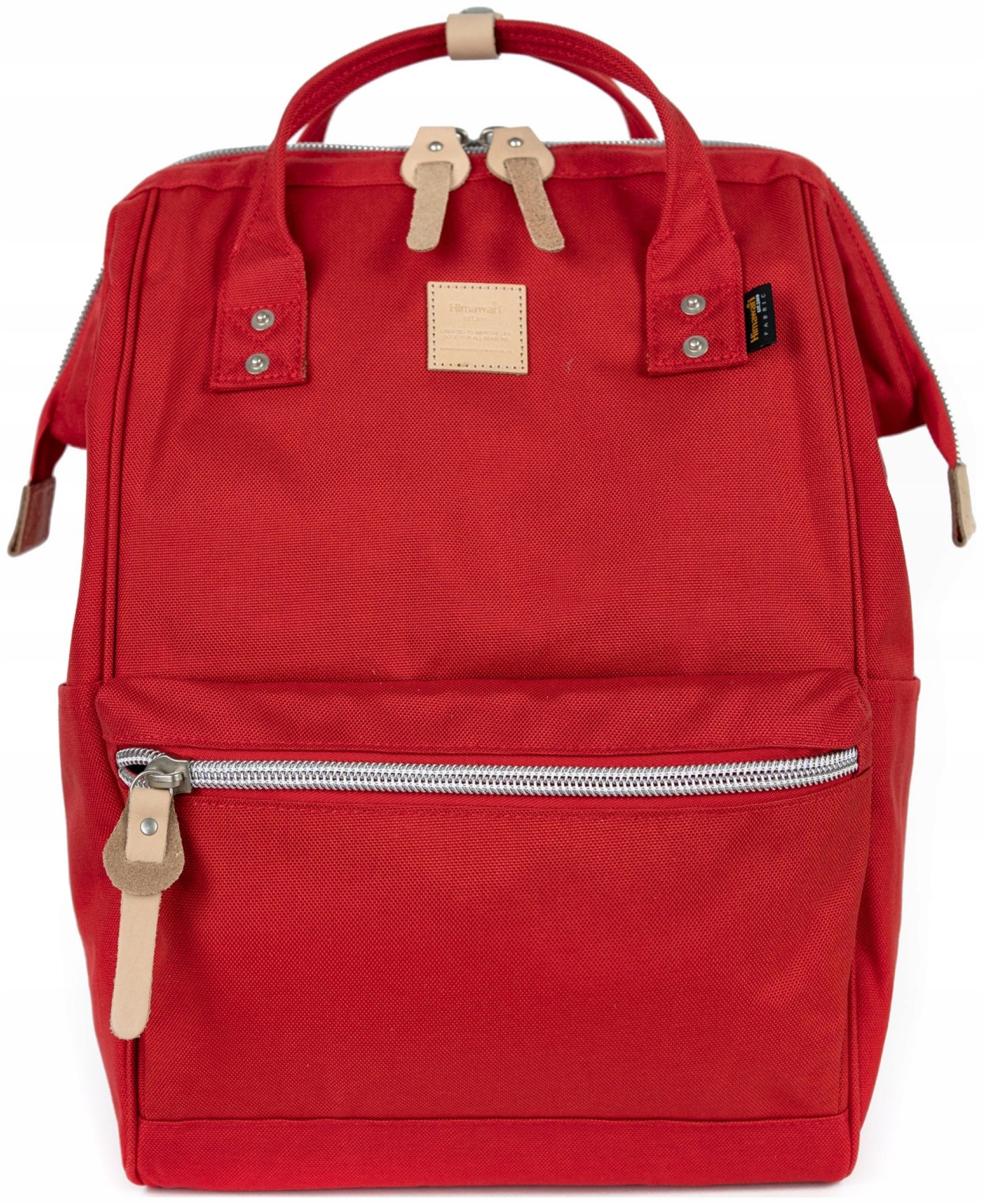 Batoh na notebook Himawari Urban velký protikrádežový rám, červený