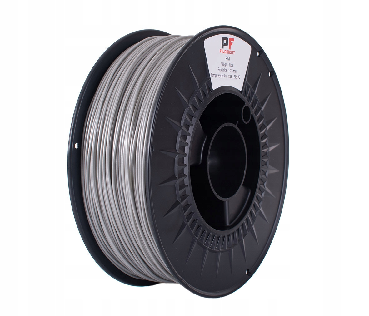 

Filament Pf Pla 1,75mm 1kg Jasny srebrny