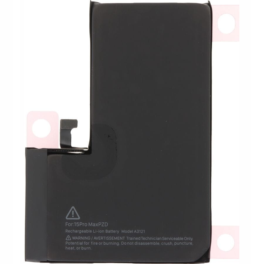 Programovatelná baterie pro iPhone 15 Pro Max 4422 mAh bez komunikace lepidlo