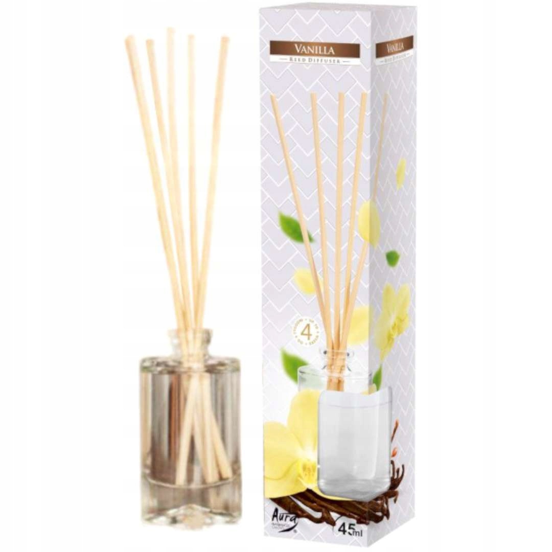 Odświeżacz DYFUZOR pałeczki ZAPACH wanilia 45 ml