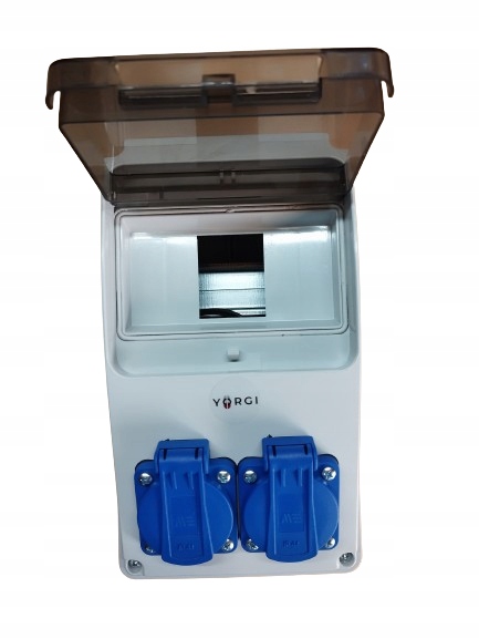 Rozdzielnica elektryczna 6mod. 2x230v Stopień ochrony IP IP44