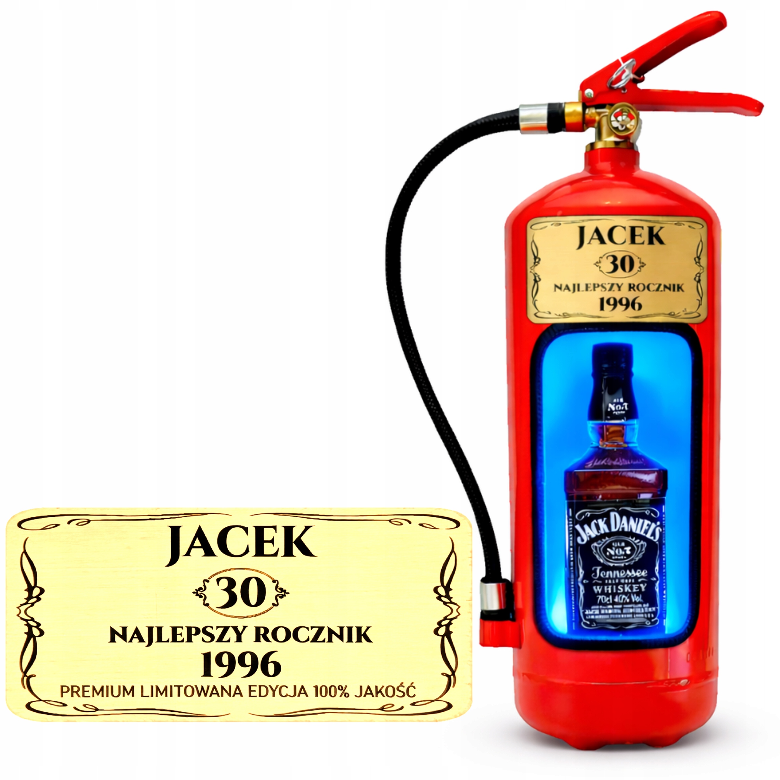 Hasicí Přístroj Mini Bar Úložný Prostor Na Alkohol Narozeniny Dárek Led Osvětlení