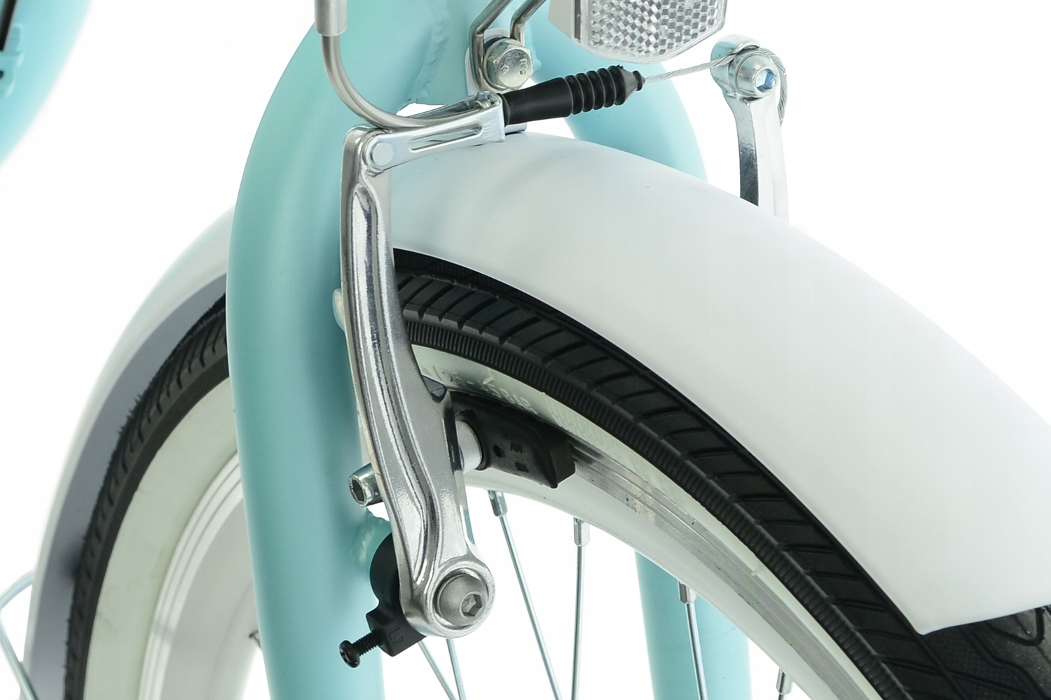 Rower Kands 24 Olivia r14 cali miętowo-biały mat 2025 Nowość na rynku !!