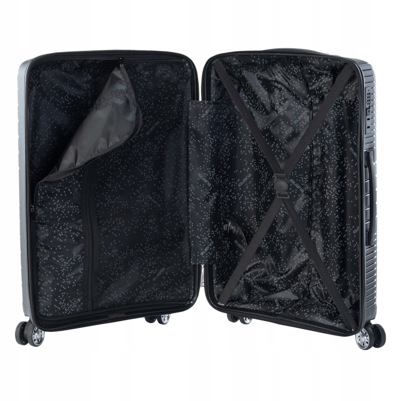 WALIZKA PODRÓŻNA TWARDA CANTABRIA IGUANA 63L Marka Iguana