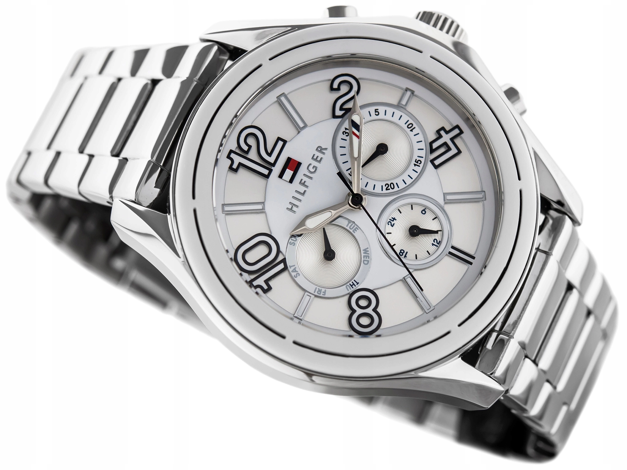 Dámské Hodinky Tommy Hilfiger 1781650 Stříbrné Logo