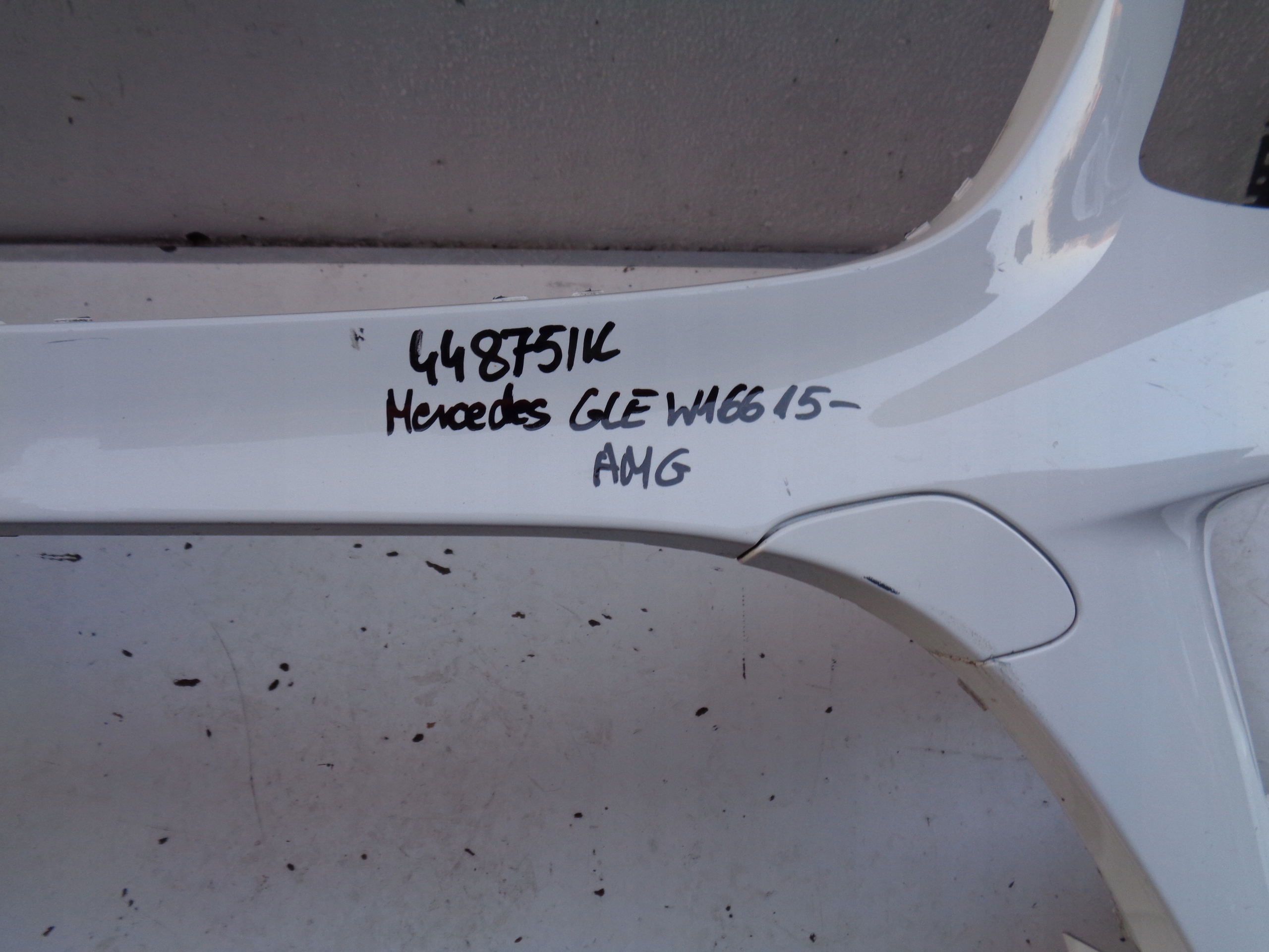 front bumper MERCEDES GLE W166 15- AMG NR 44875