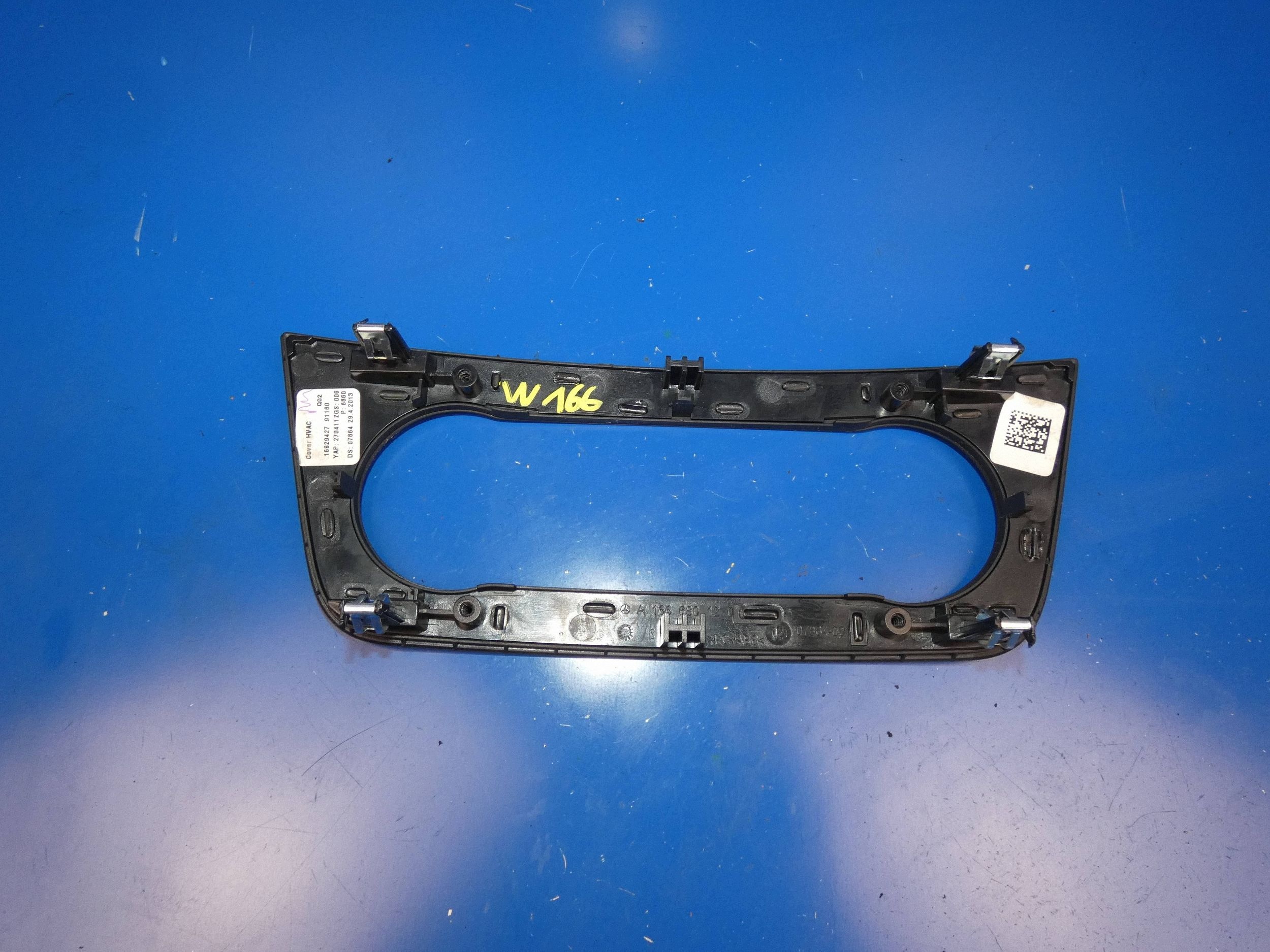 MERCEDES ML W166 Châssis Console PANELU Climatisateur air conditionné