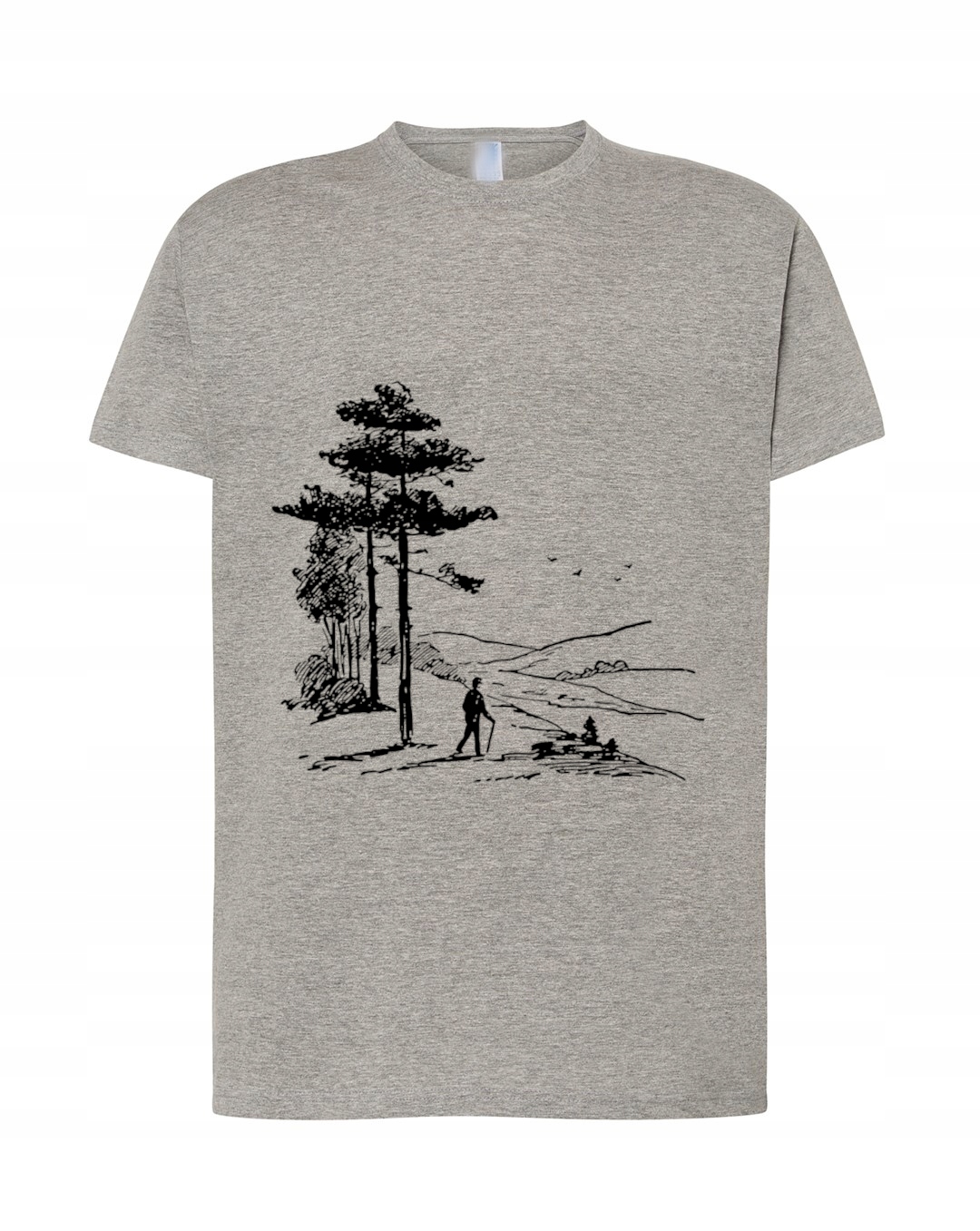 

T-shirt Męski Wędrówki Górskie Logo Turysta r. M