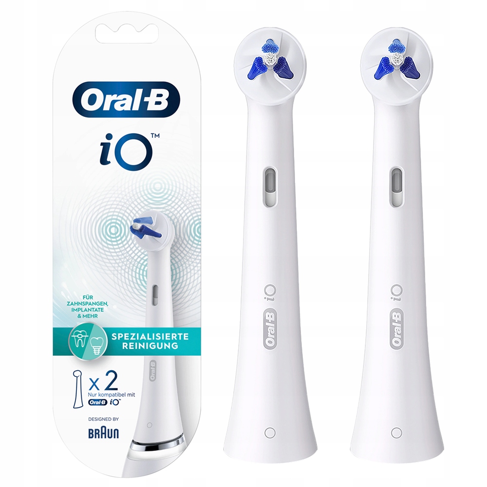 2X Końcówka Oral-b Io Specialized Clean Do Aparatu Ortodontycznego