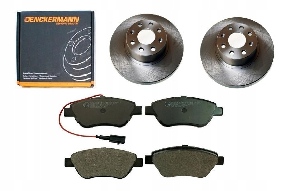 Kotouče Fiat Grande Punto Přední 257MM Plné