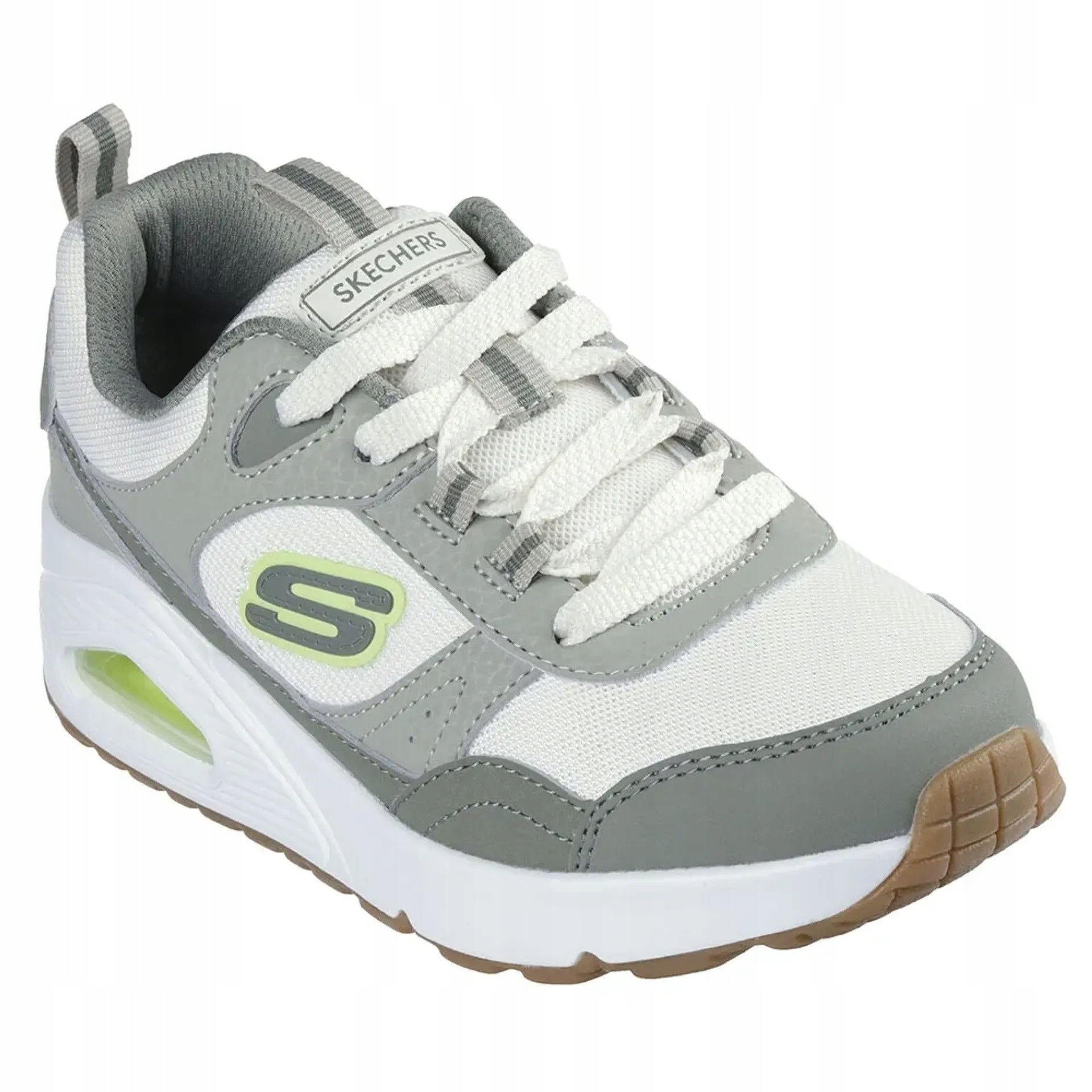 Buty młodzieżowe Skechers Uno Retro-Squad oliwkowe 403659L Olv