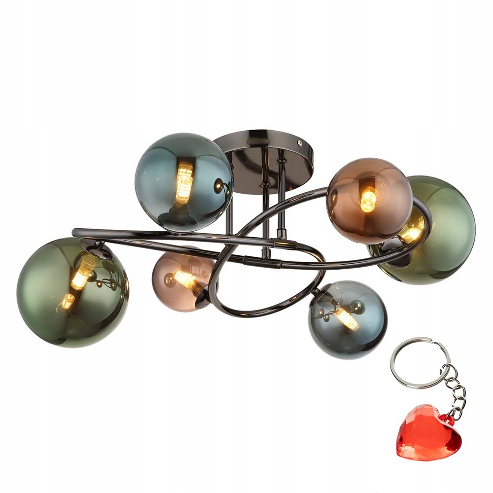 Stropná lampa Riha 56142-6D Globo