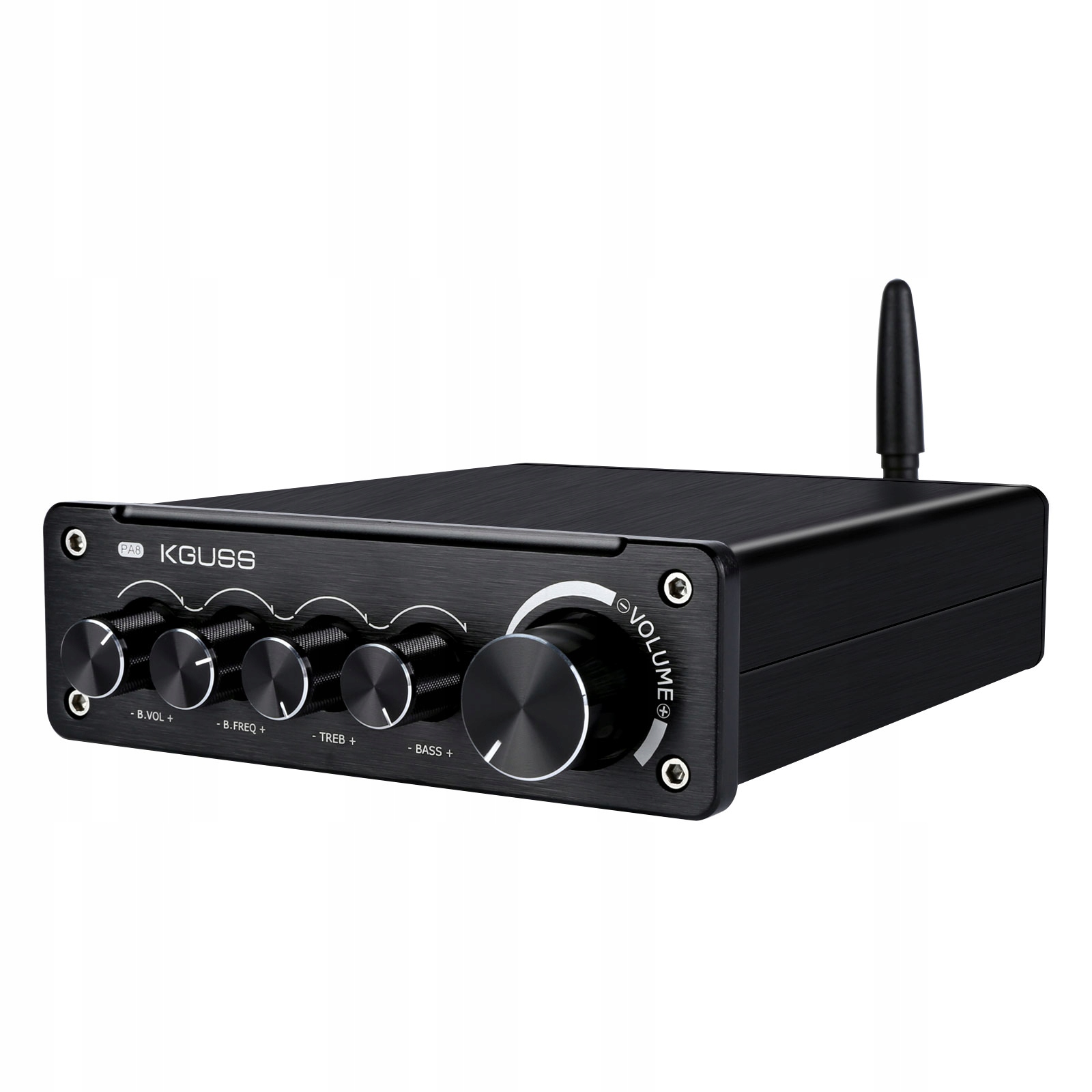 KGUSS PA8 150W Cyfrowy wzmacniacz mocy Bluetooth dużej mocy 2.1